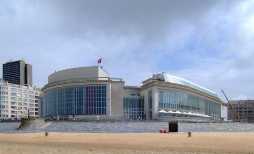 Belgium Kursaal Ostend pyrobel fire resistant glass